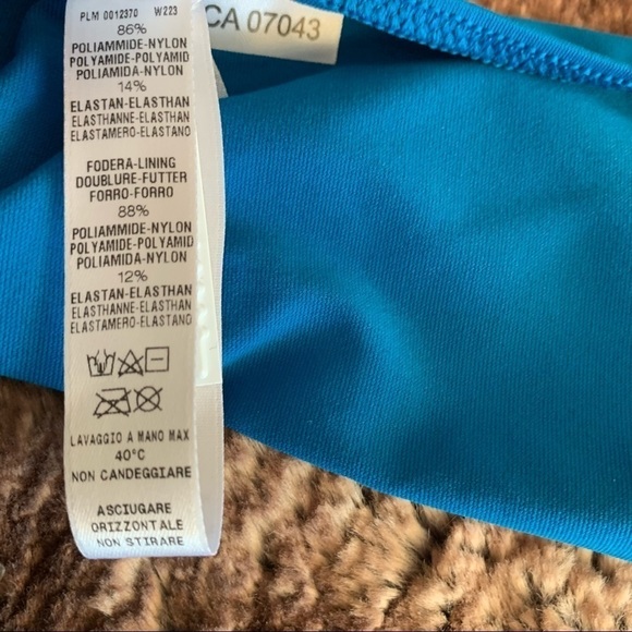 La Perla Medium Brief Onyx Collection Turquoise - Picture 6 of 8